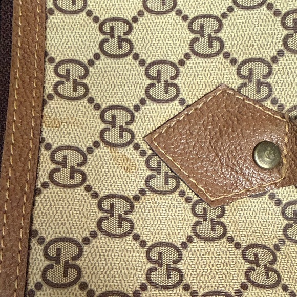 GG Brown Monogram Tote Bag - Picture 9 of 10